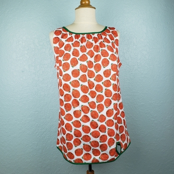 Peg & Kris Sleeveless Retro Style Shell Top 4 - Picture 5 of 12